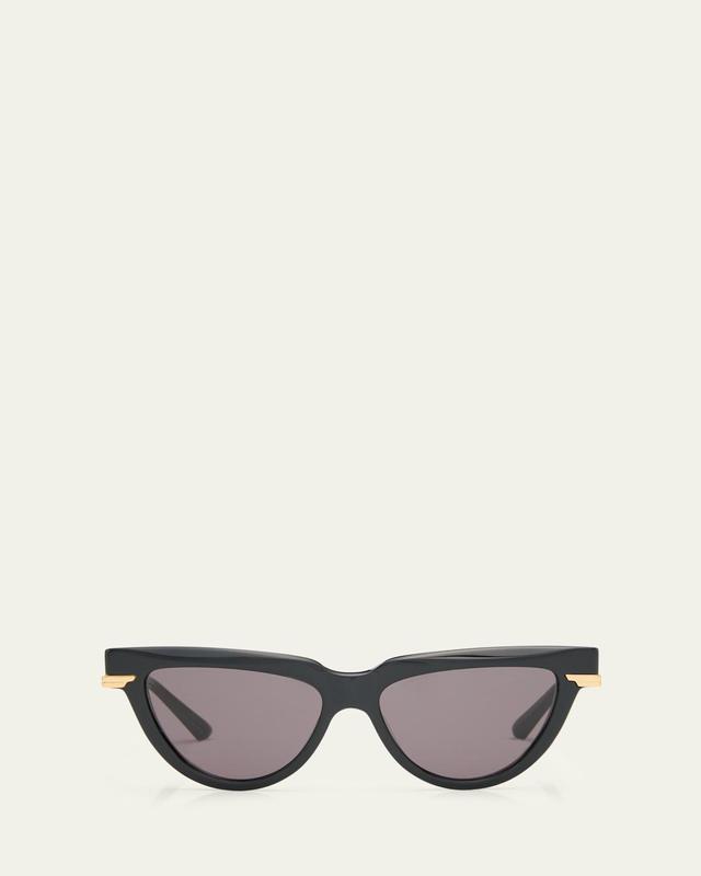 Logo Metal Alloy & Acetate Cat-Eye Sunglasses Product Image