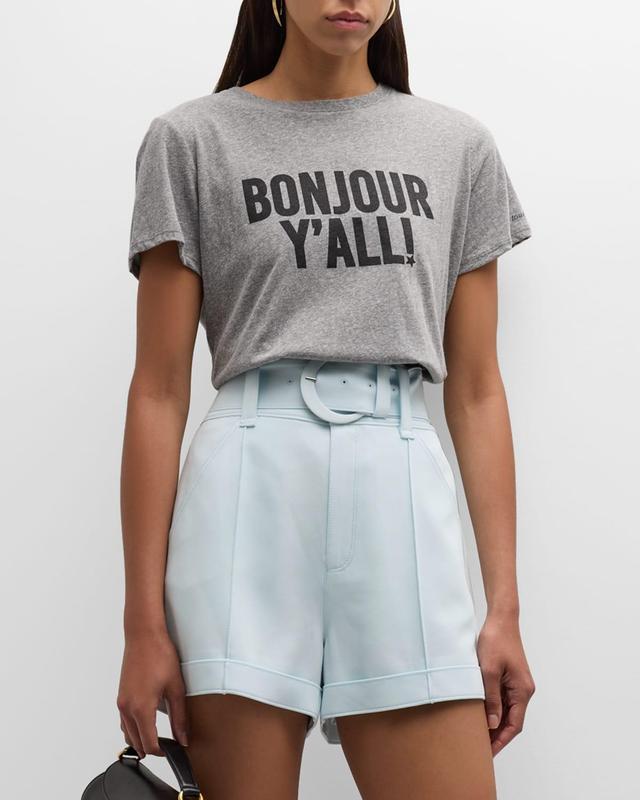 Bonjour Yall Short-Sleeve T-Shirt Product Image