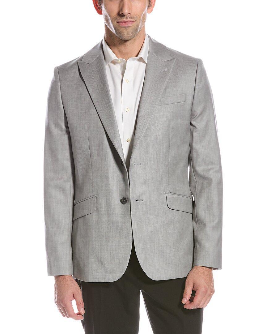 Byronj Wool Jacket In Grey Product Image