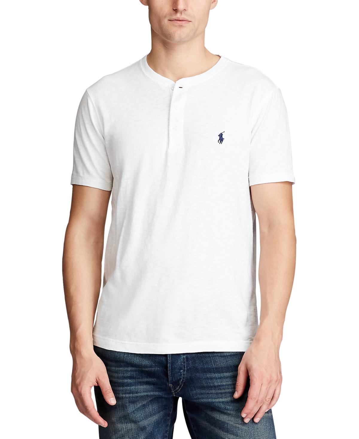 Polo Ralph Lauren Slub Jersey Short-Sleeve Henley -  S Product Image