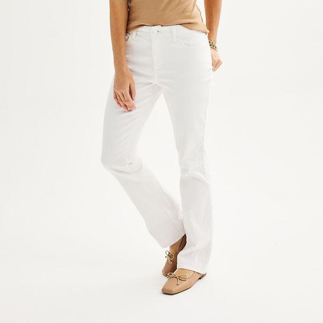 Womens Sonoma Goods For Life Midrise Bootcut Jeans Product Image