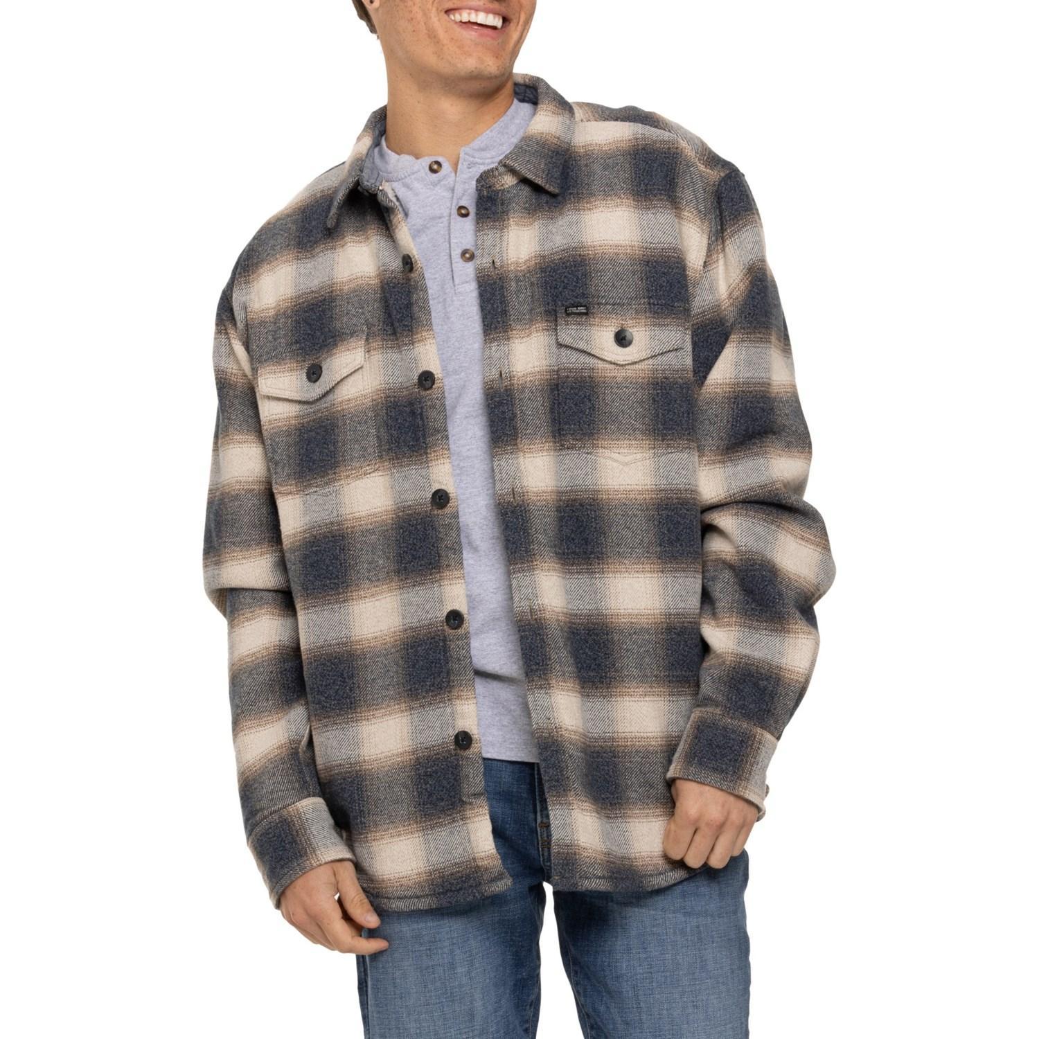 True Grit Sherpa-Lined Shirt Jacket Product Image