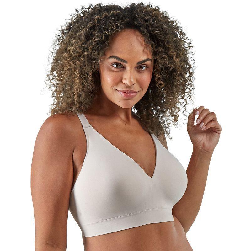 Womens Bali Comfort Revolution Seamless Wirefree Bra DF3380 Brown Product Image