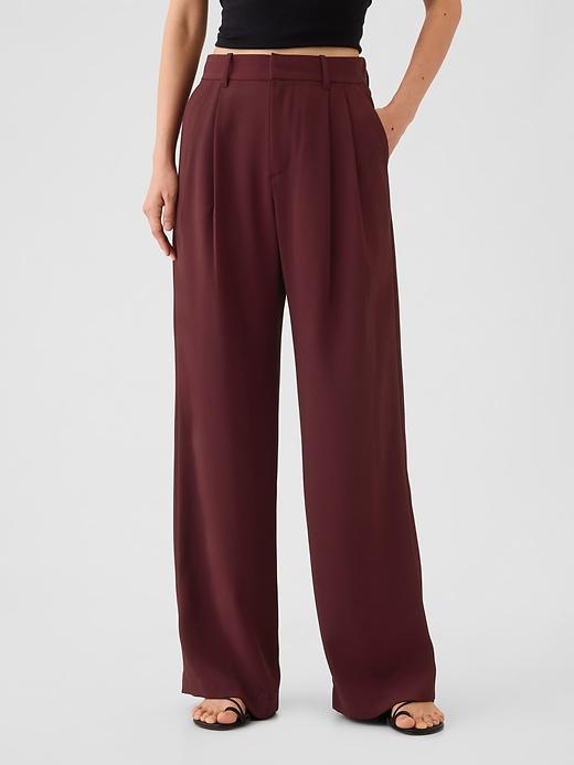 365 High Rise Pleated Trousers Product Image