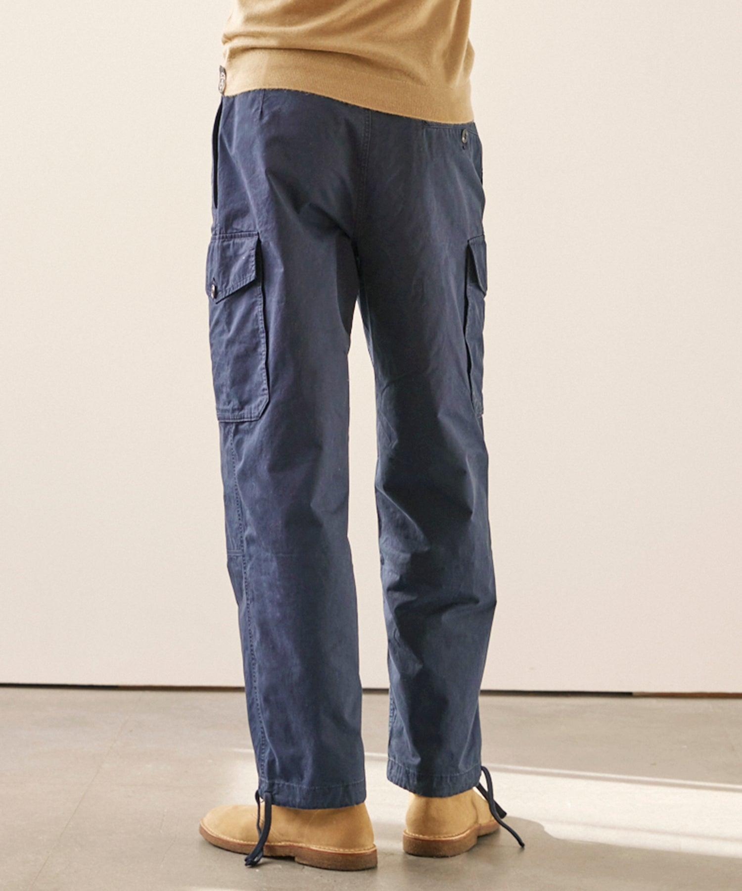 Garment Dyed Cargo Pant in Navy Product Image