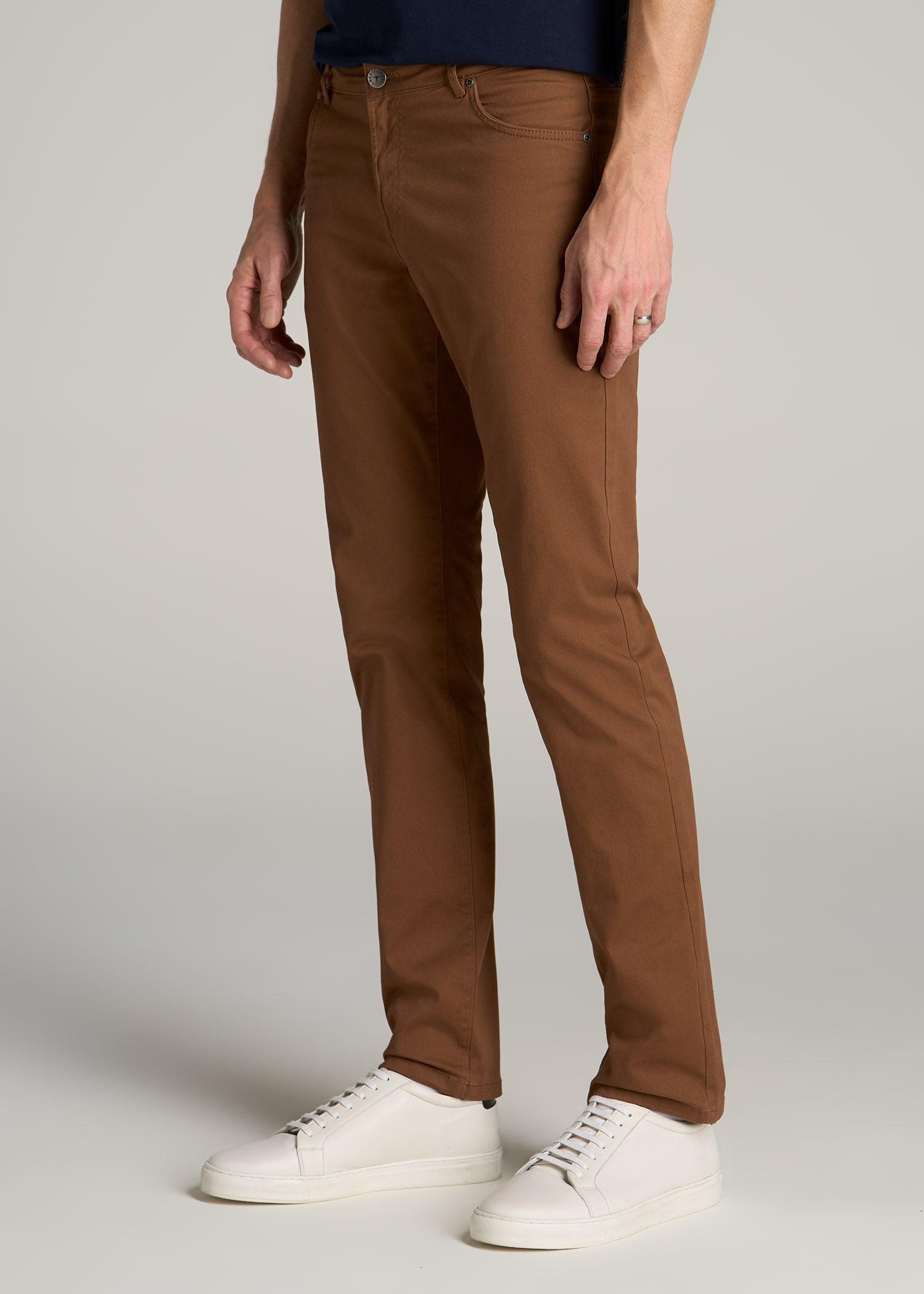 Carman Tapered Fit Five-Pocket Pant Men's in Nutshell Product Image