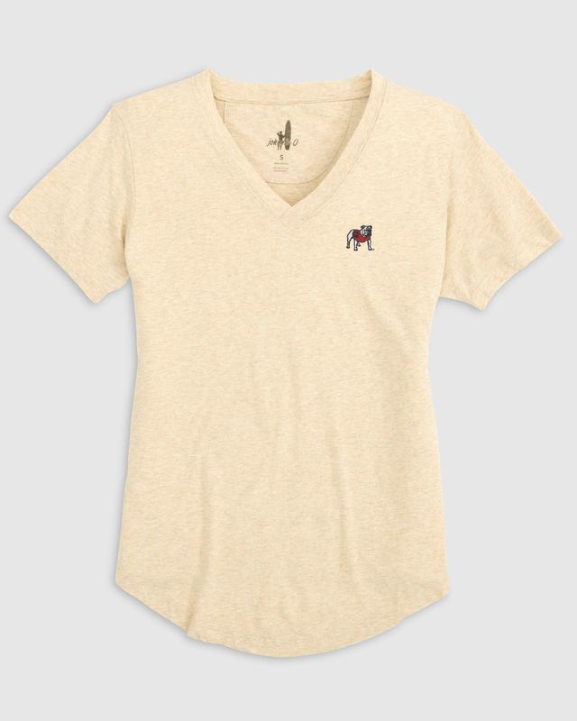 johnnie-O Womens Georgia Merediths V-Neck T-Shirt Product Image