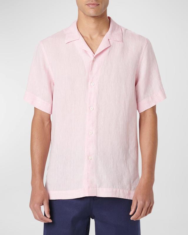 Mens Camp Linen Short-Sleeve Shirt Product Image