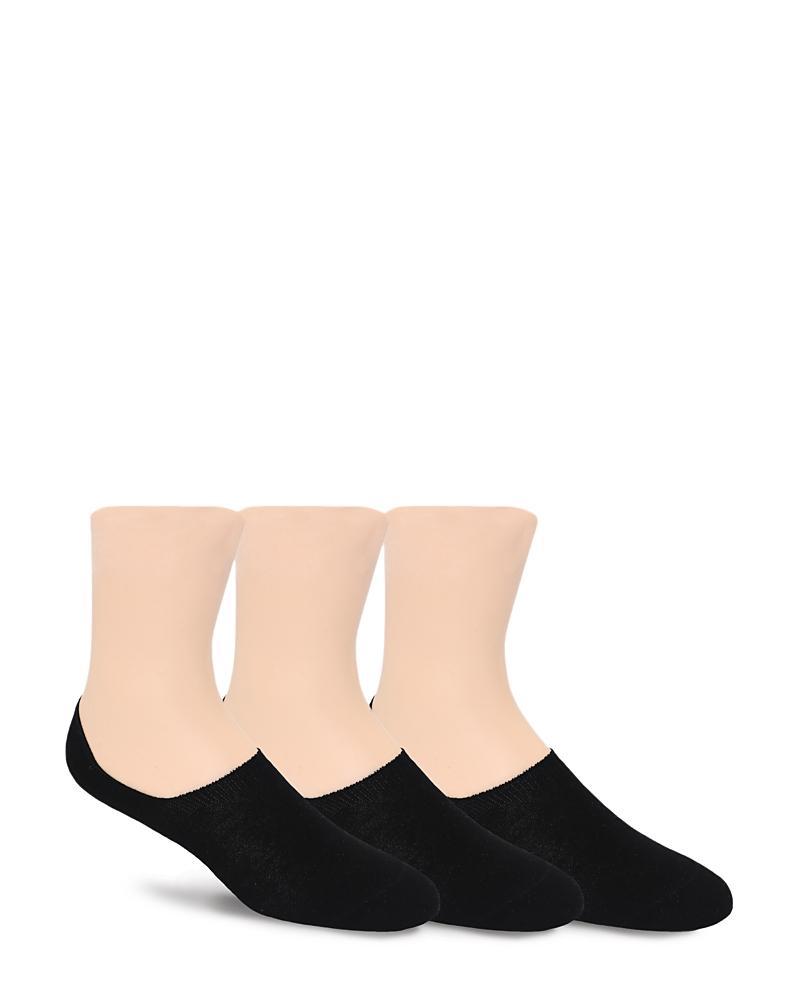 The Mens Store at Bloomingdales Cotton Blend Black No Show Liner Socks - 100% Exclusive Product Image