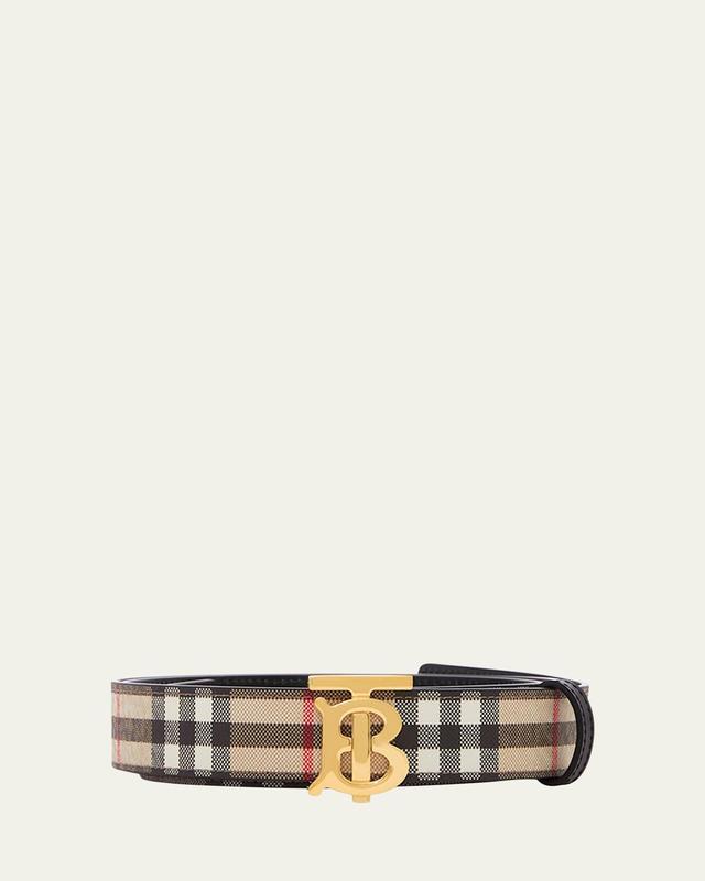 TB Check Reversible Medium Belt Product Image