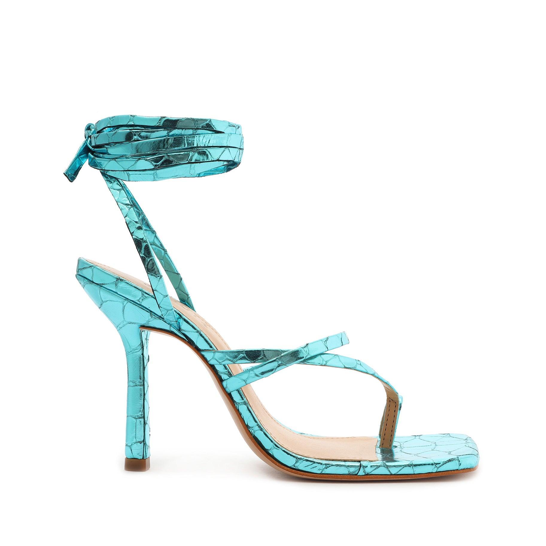 Lily Metallic Leather Sandal Female Product Image