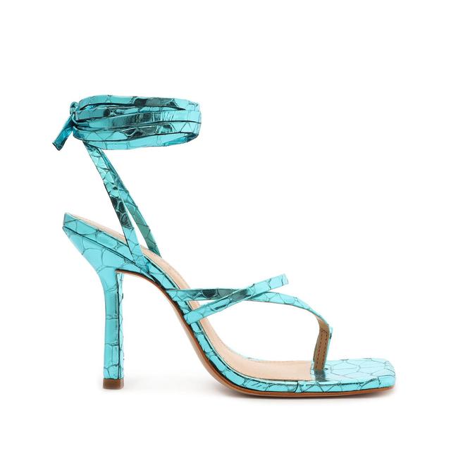 Lily Metallic Leather Sandal Product Image