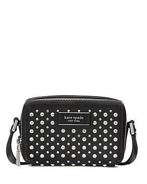 kate spade new york Double Zip Micro Embellished Crossbody Product Image