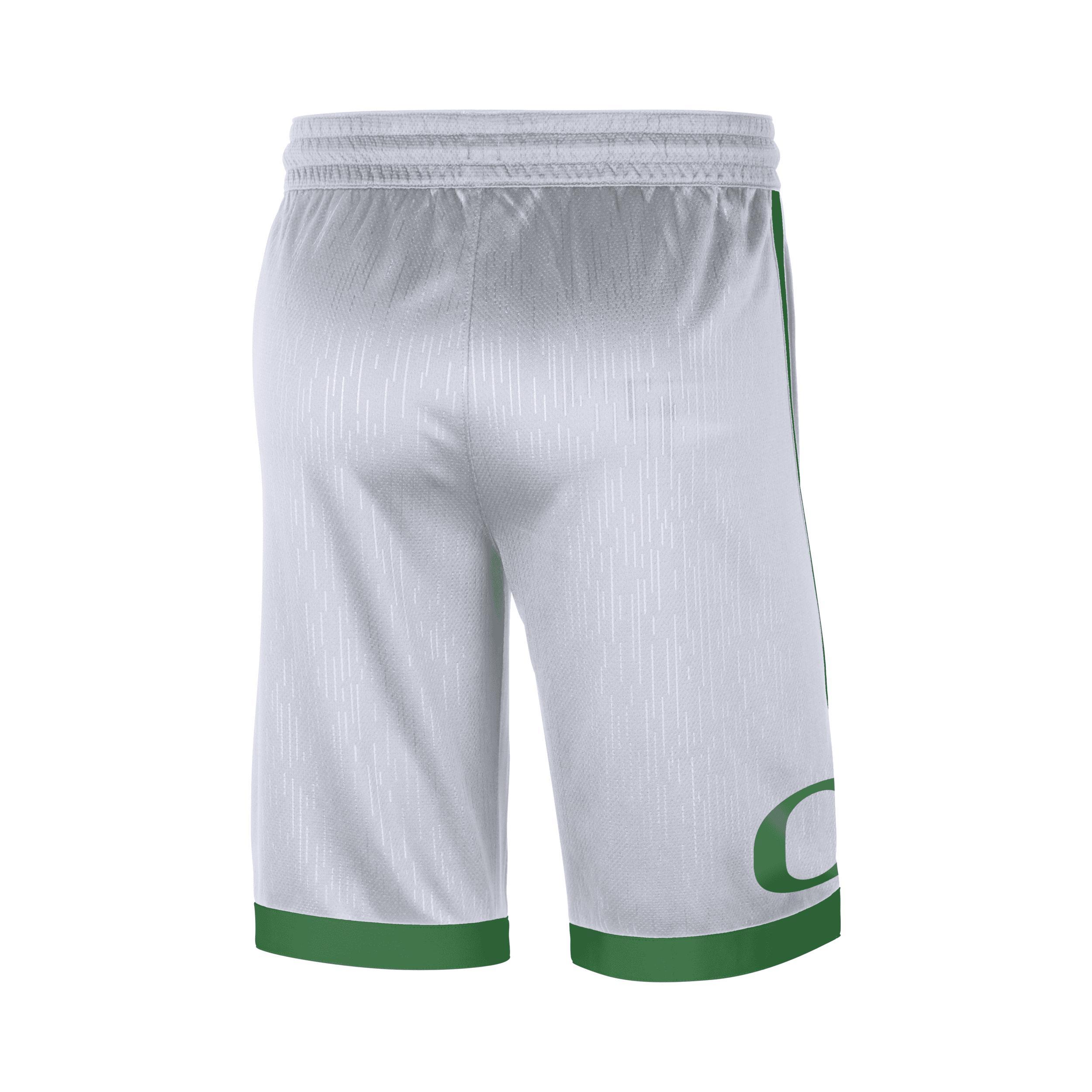 Mens Nike White Oregon Ducks Replica Performance Shorts Product Image