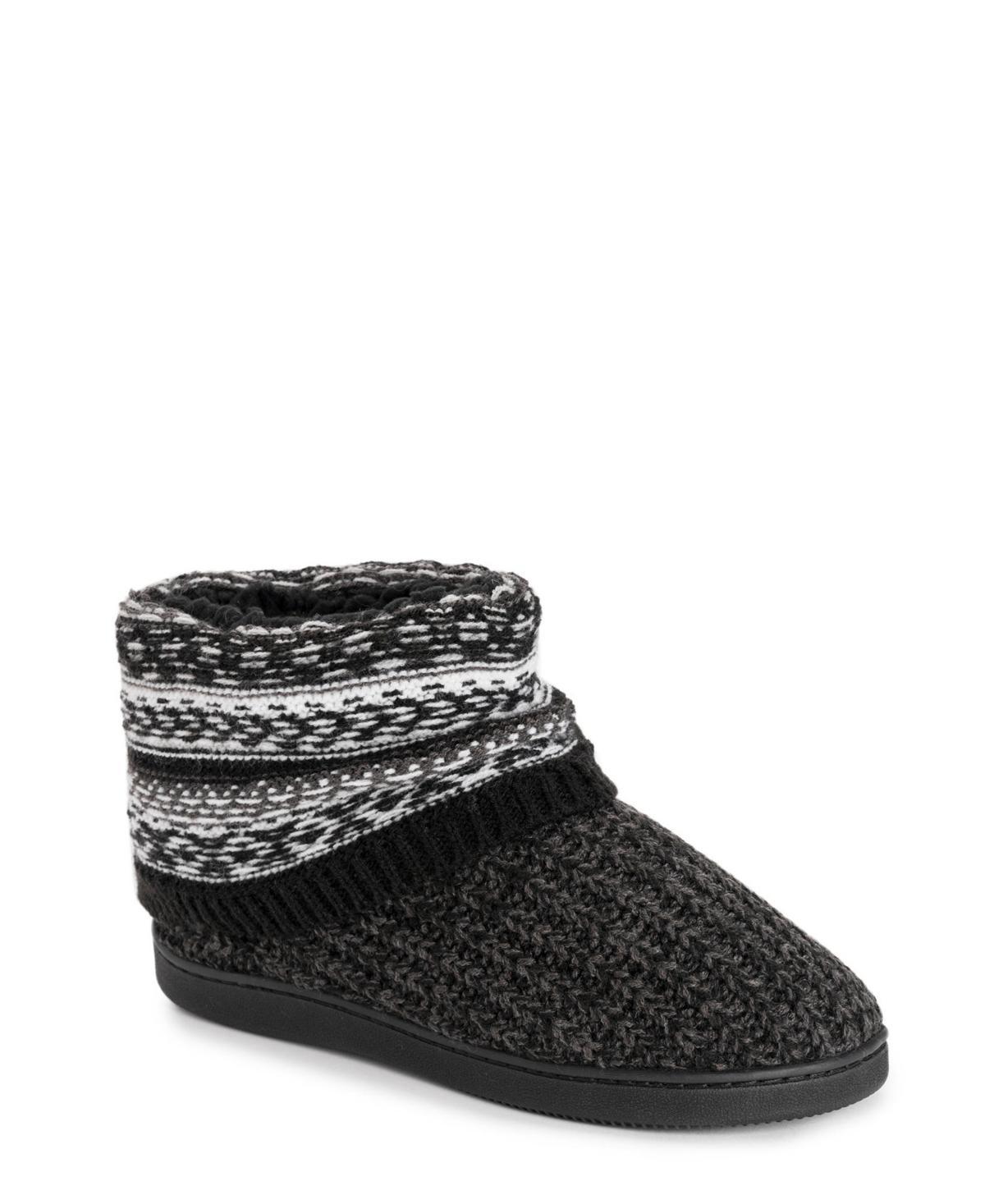 Muk Luks Womens Rochelle Slippers - Black Product Image