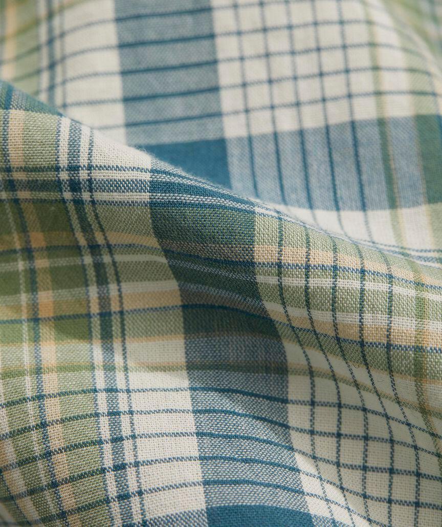 Cotton Madras Plaid Shirt Product Image