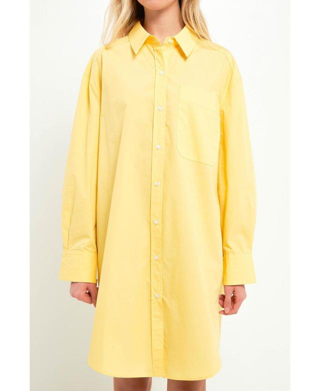 English Factory Classic Collar Shirtdress Product Image