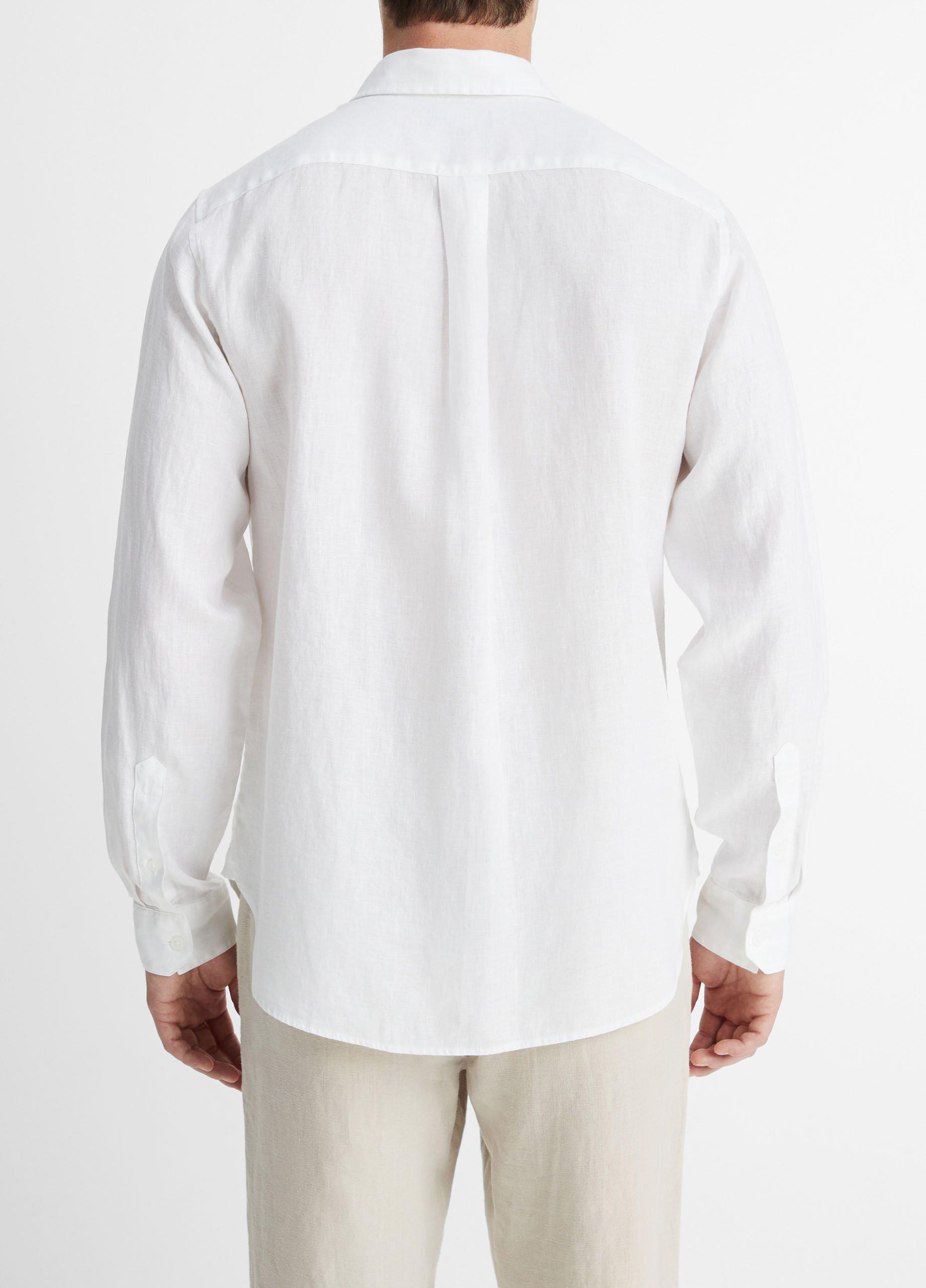 Linen Long-Sleeve Shirt Product Image