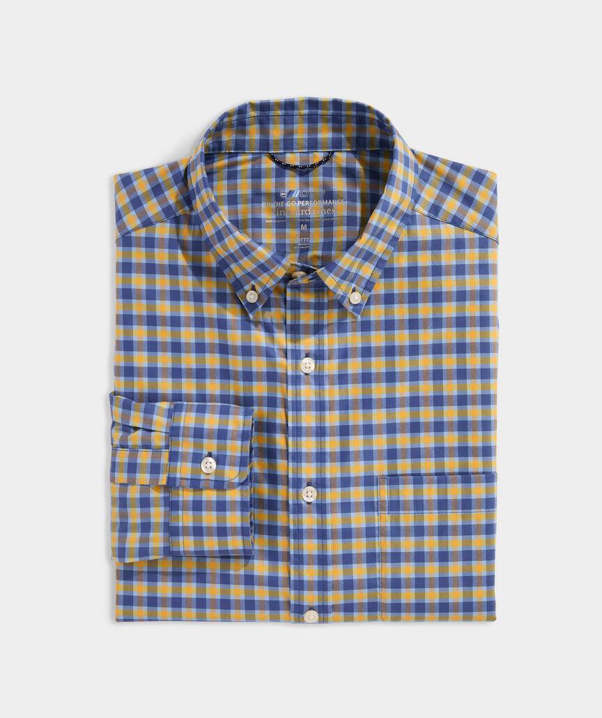 On-The-Go brrrº Plaid Shirt Product Image