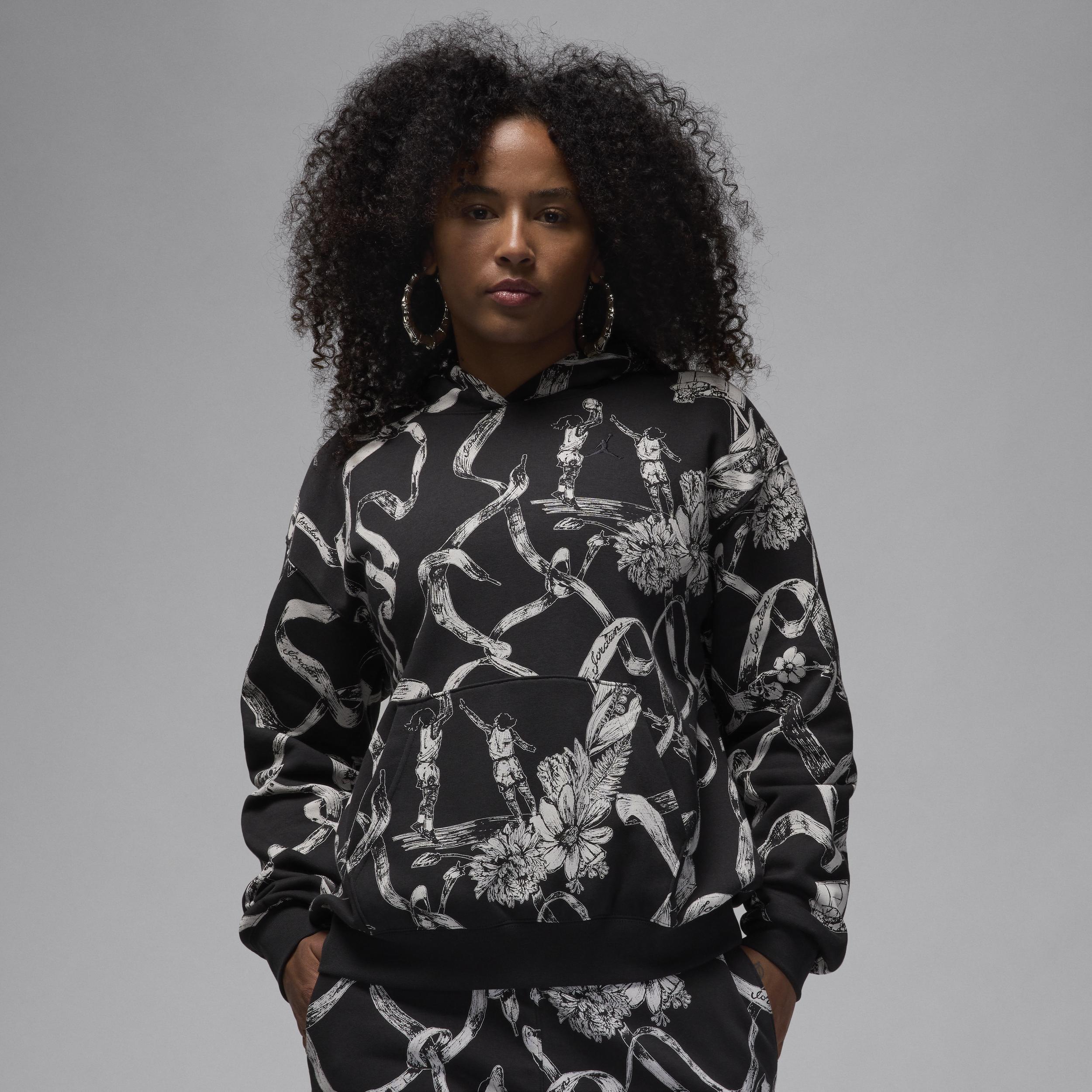 Women's Jordan Brooklyn Fleece Printed Pullover Product Image