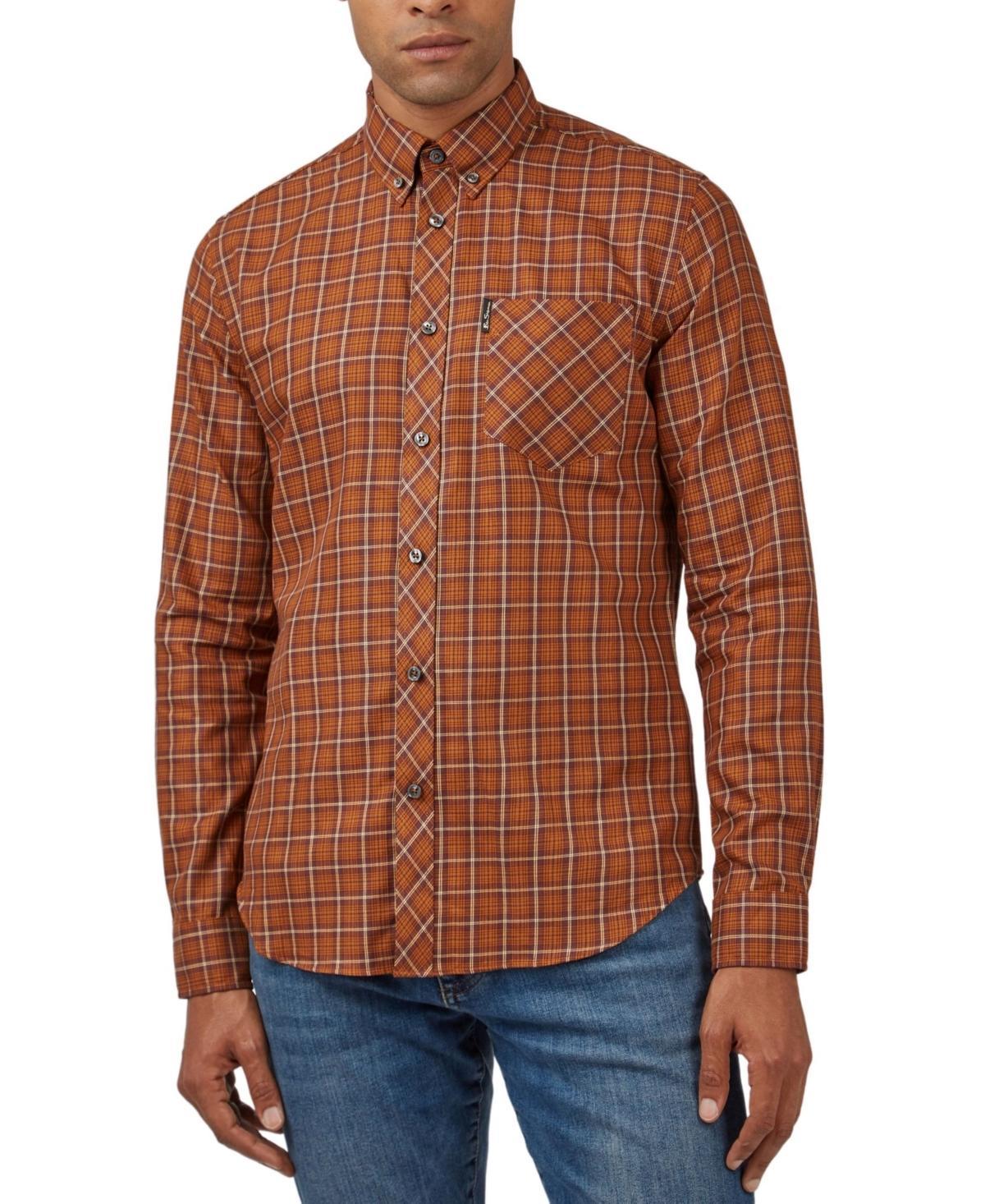 Ben Sherman Mens House Tartan Regular-Fit Shirt Product Image