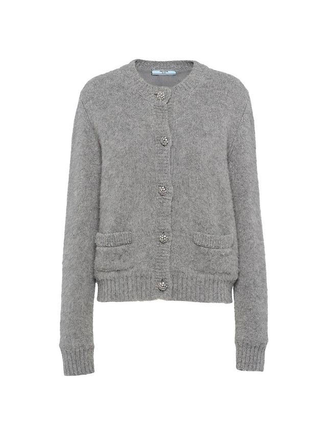 Womens Cashmere Cardigan Product Image