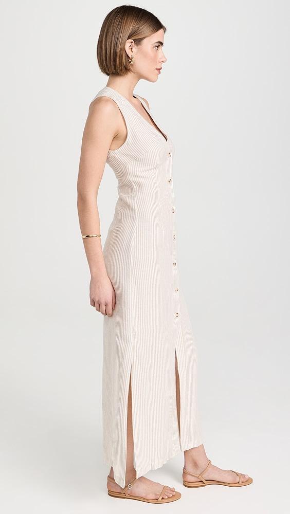 Onia Air Linen Button Down Maxi Dress | Shopbop Product Image