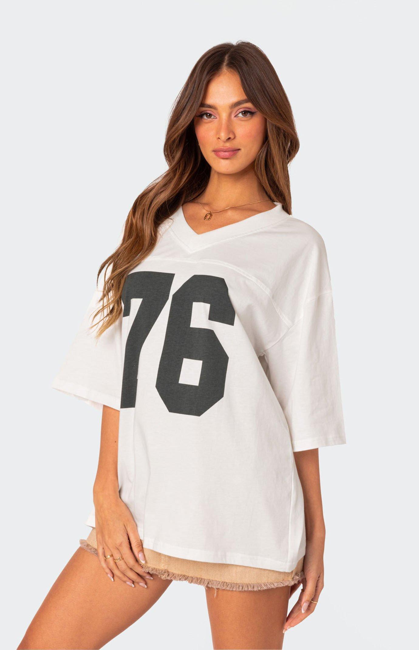 Edikted Women's 76 Oversized T-Shirt Product Image