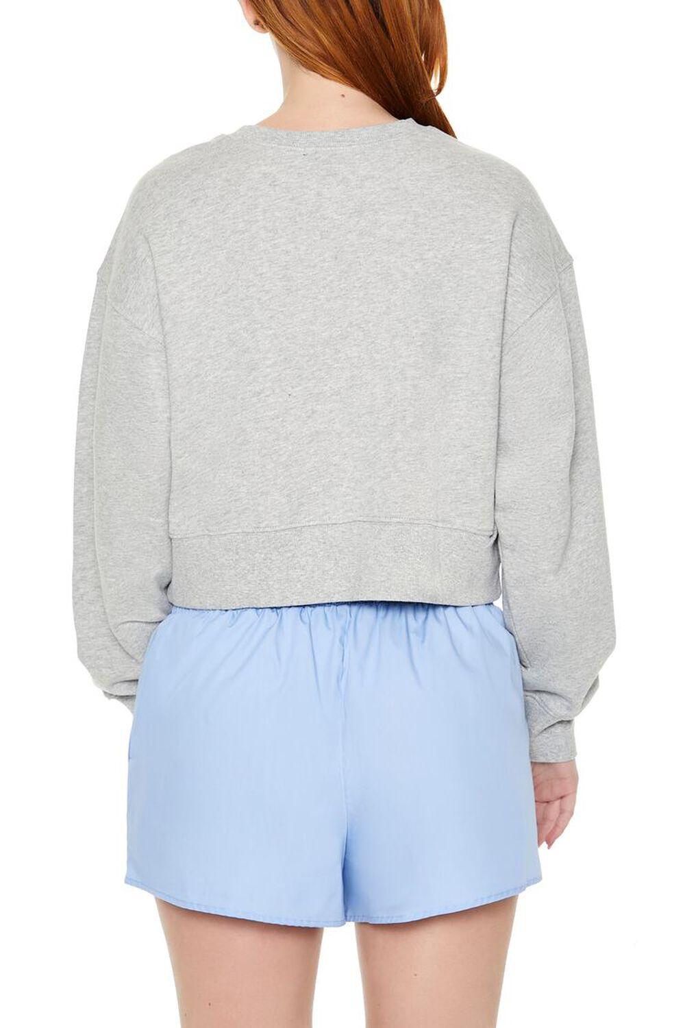 Cropped Fleece NYC Pullover | Forever 21 Product Image