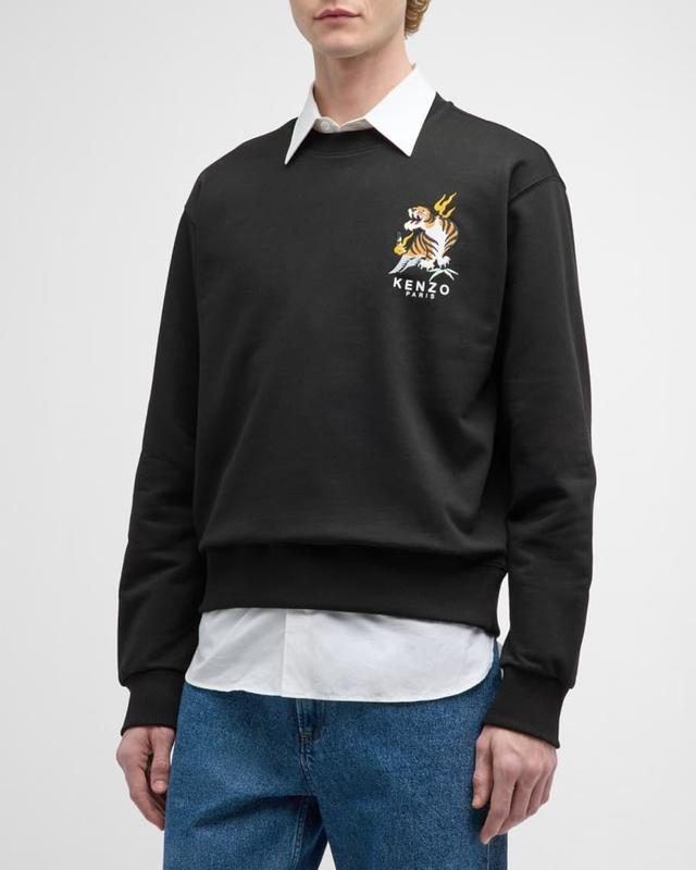 Mens Lunar New Year Embroidered Sweatshirt Product Image