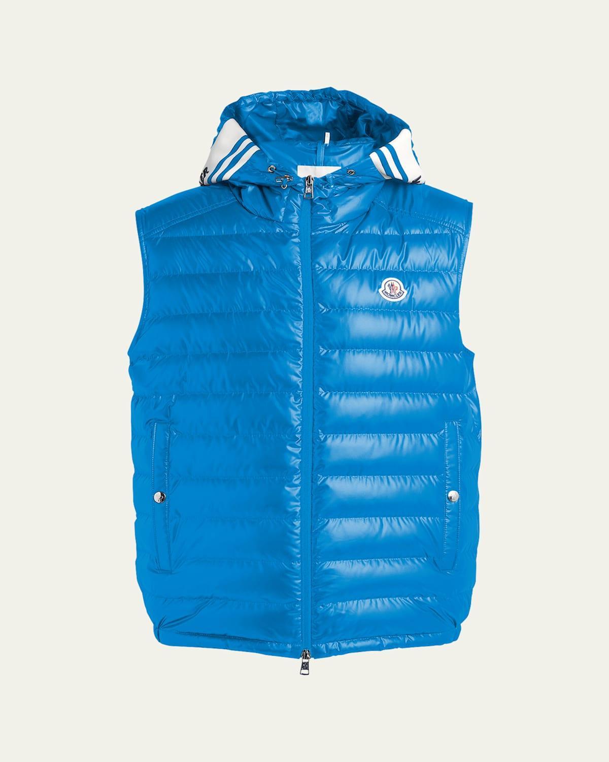 Mens Clai Hooded Down Vest Product Image