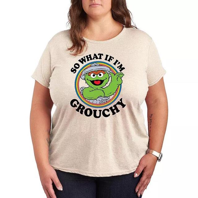 Plus Sesame Street So What Graphic Tee, Womens Product Image