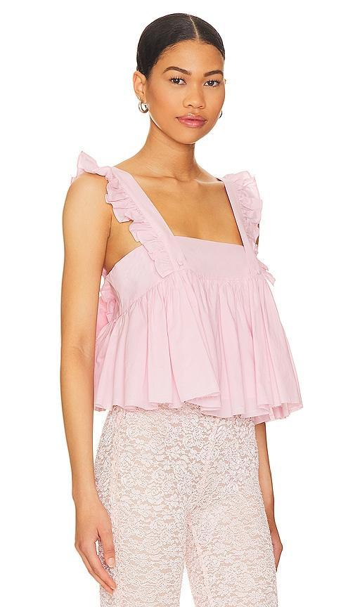 Selkie The Caviar Ruffle Apron Top Product Image