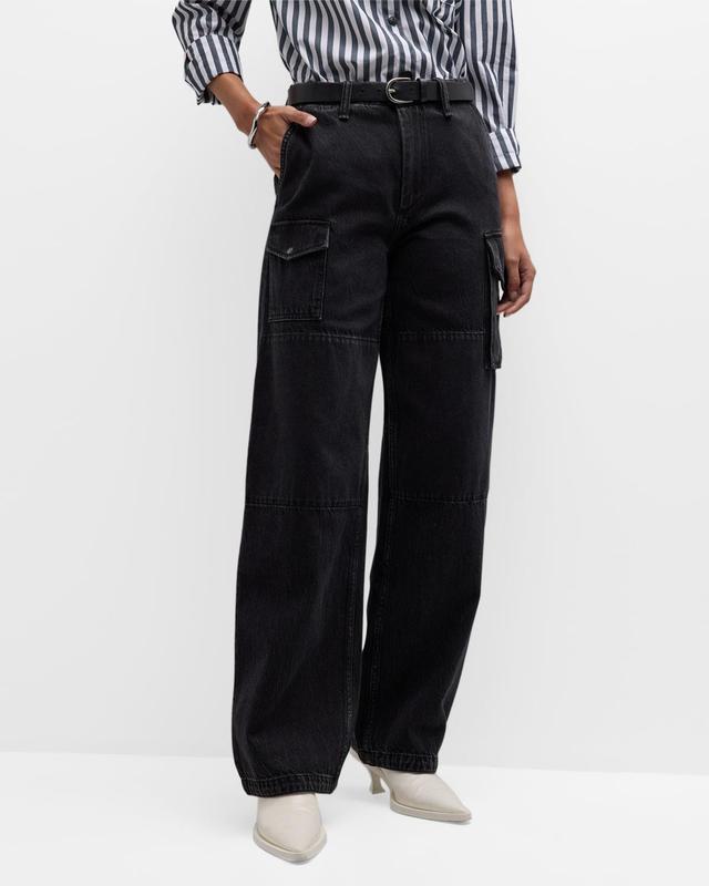 rag & bone Featherweight Nora Cargo Jeans Product Image