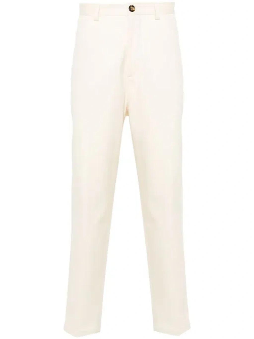 Straight Trousers In Beige product image