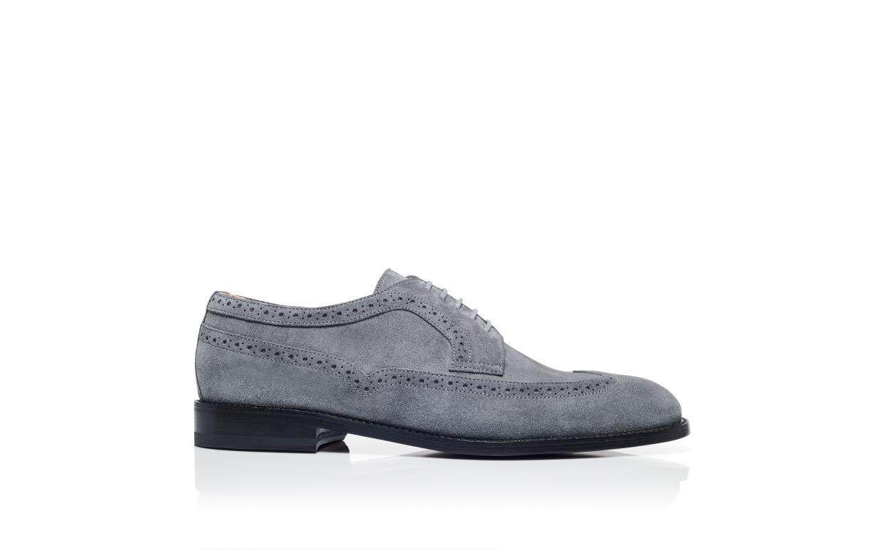 TAMARAK Grey Suede Lace-Up Oxfords Product Image