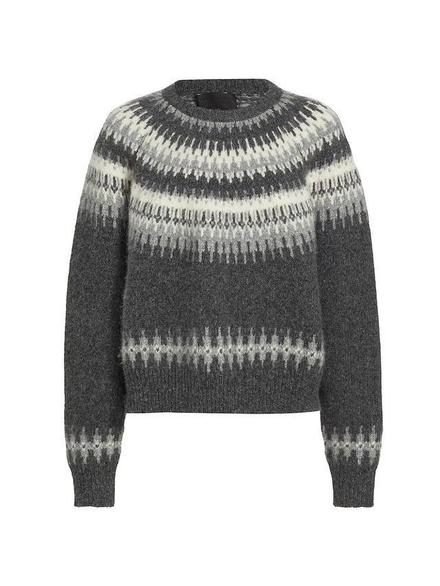 Womens Genevive Fair-Isle-Inspired Sweater Product Image