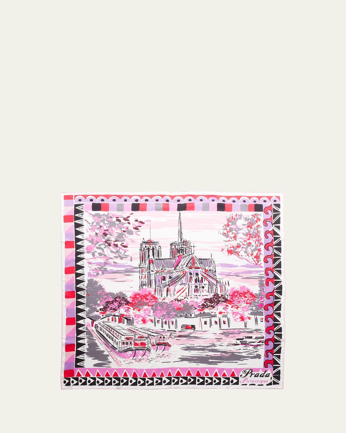 Pittoresque Paris Printed Scarf Product Image