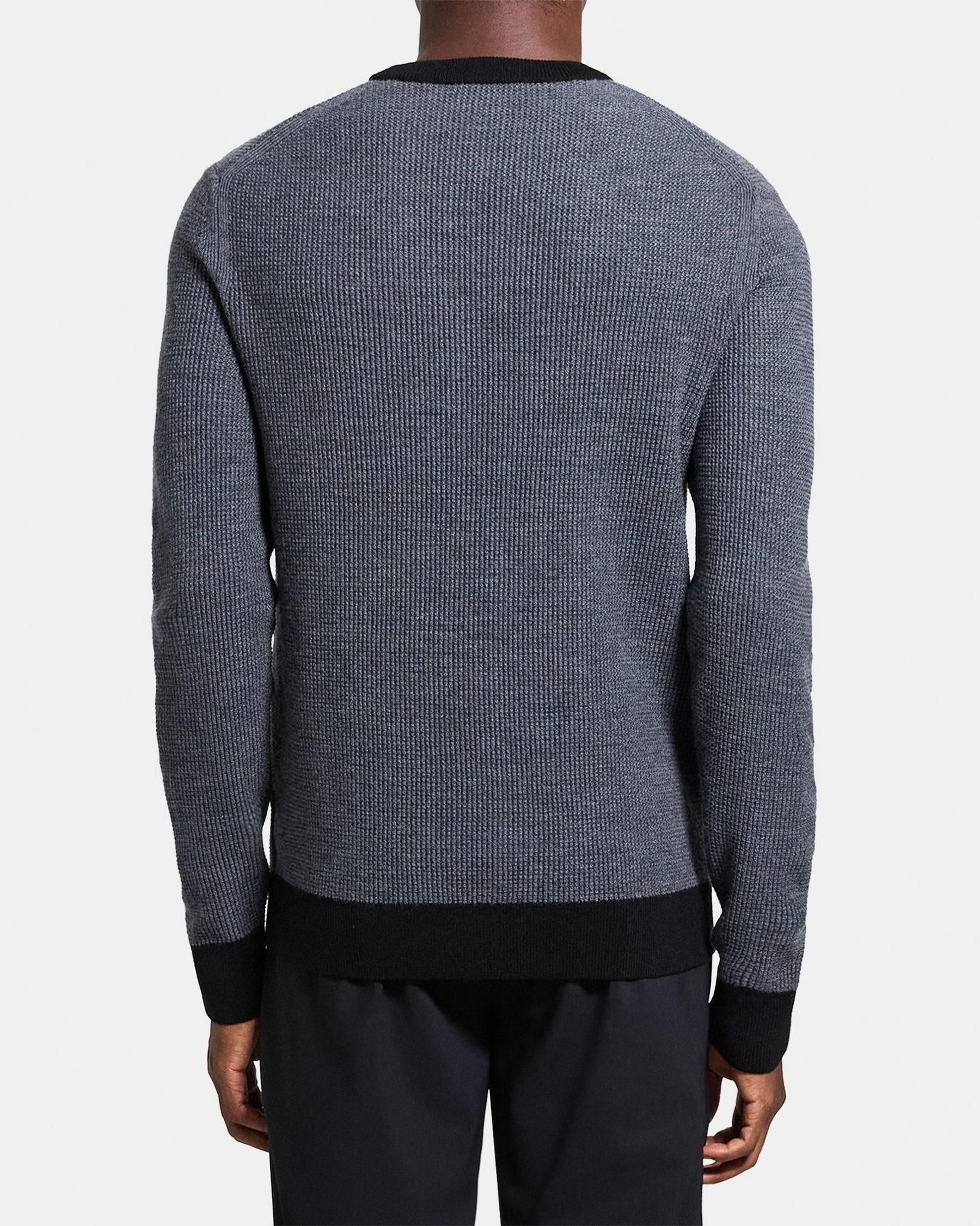 Crewneck Sweater in Merino Wool Product Image