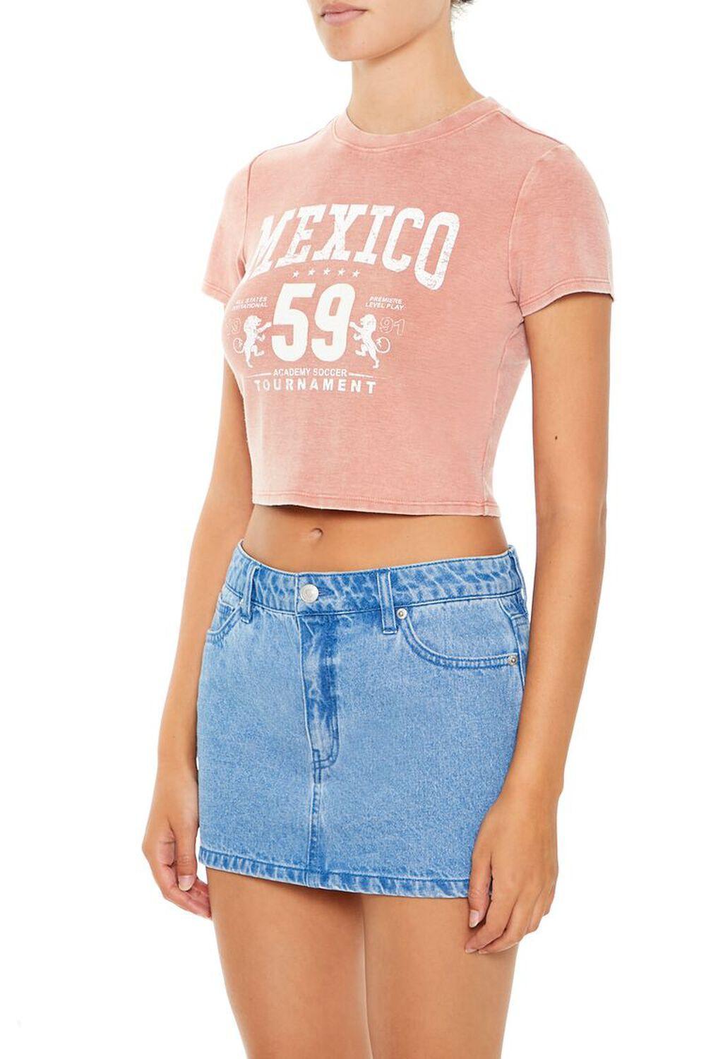 Mexico Soccer Graphic Cropped Tee | Forever 21 Product Image