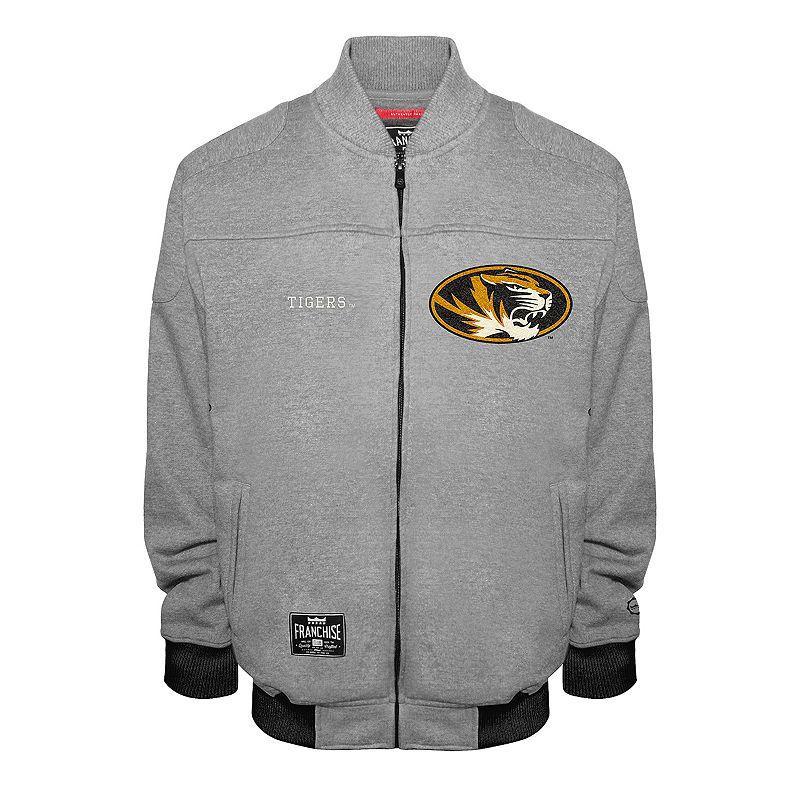 Mens Franchise Club Missouri Tigers Edge Fleece Jacket Product Image