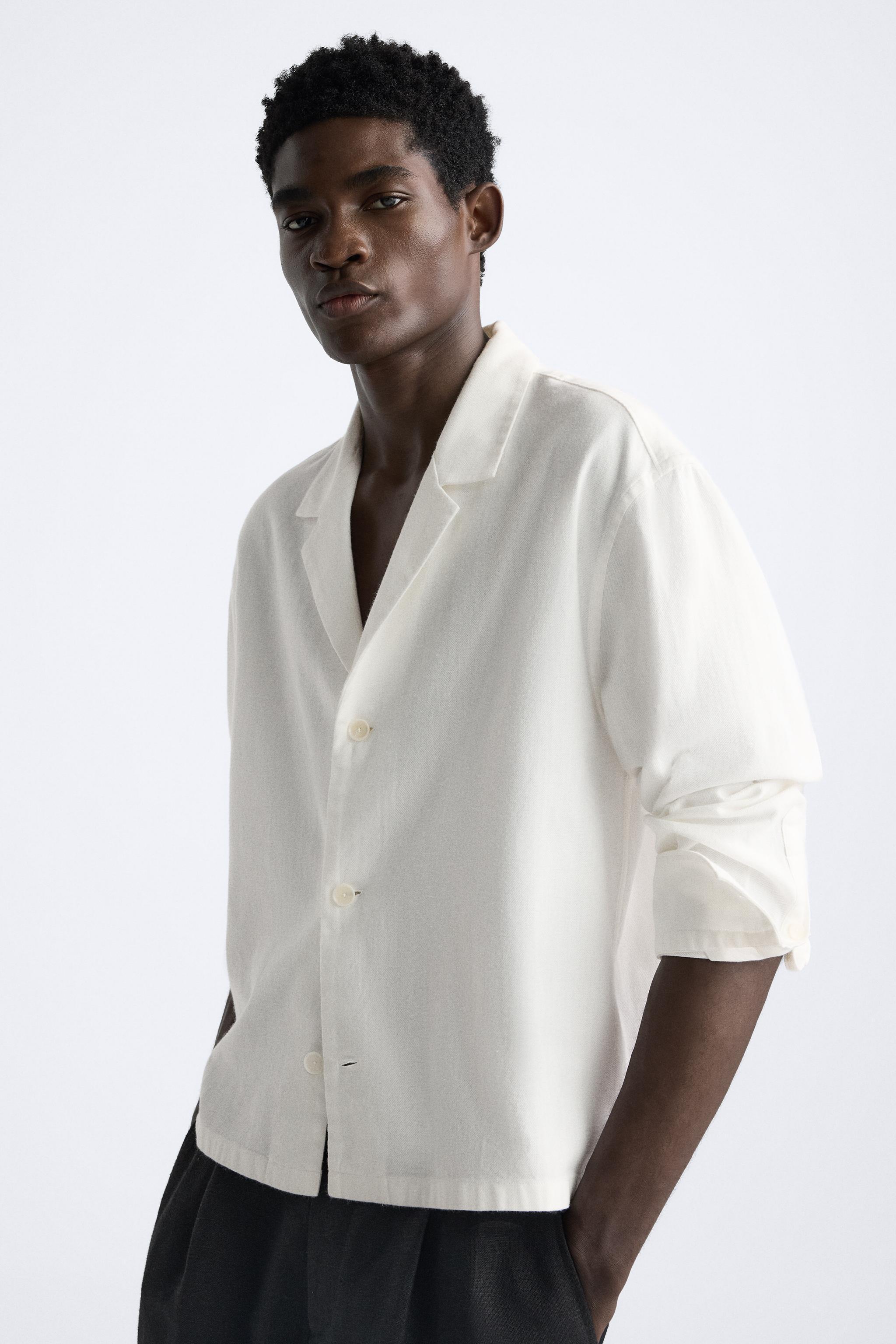 TEXTURED COTTON SHIRT Product Image