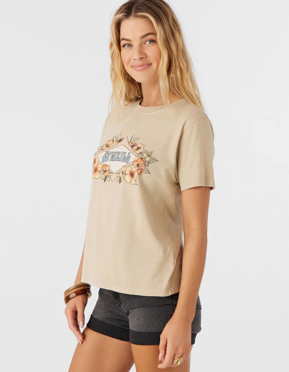 O'NEILL Diamond Surf Womens Boyfriend Tee Product Image