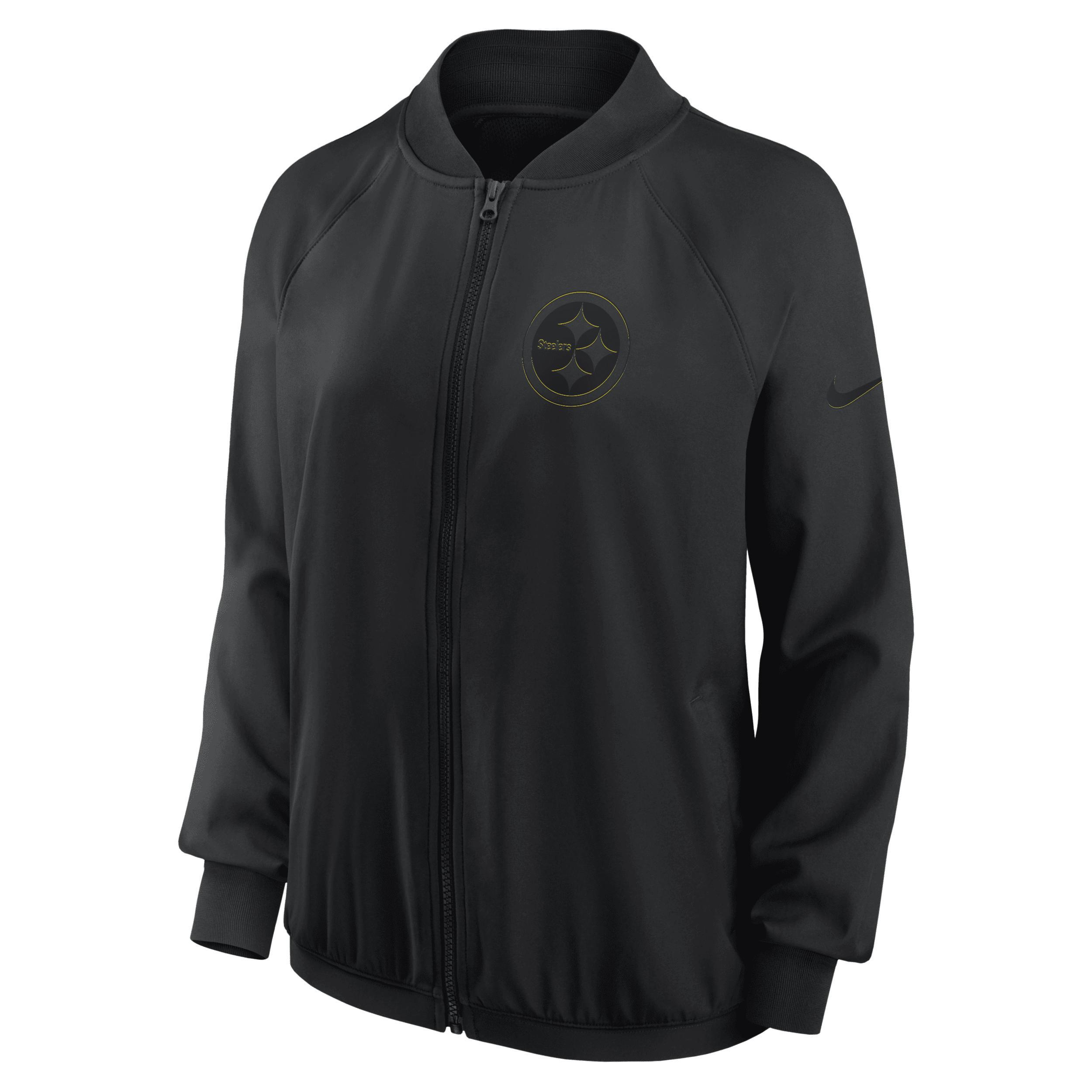 Pittsburgh Steelers Nike Women's Dri-FIT NFL Full-Zip Jacket Product Image