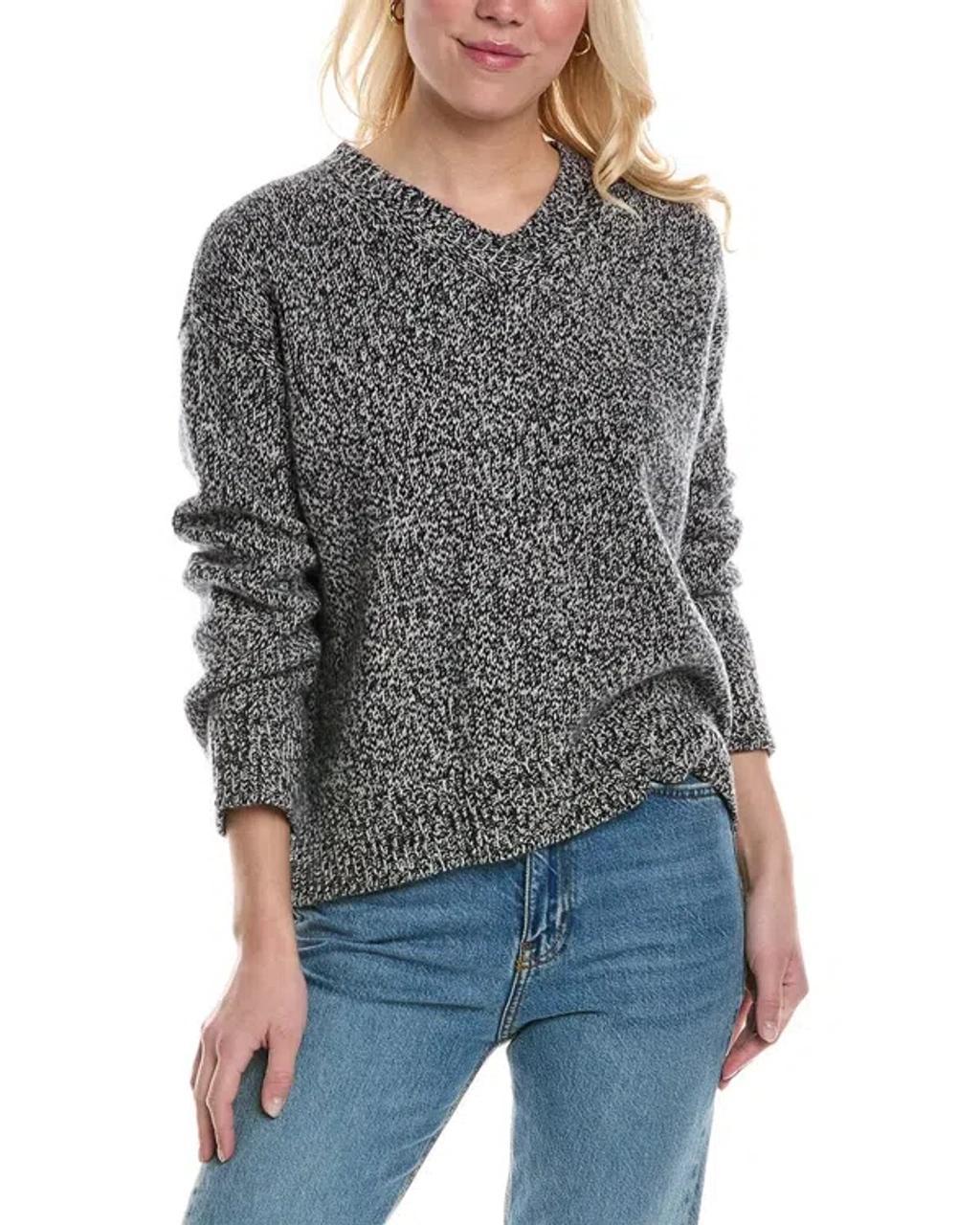 MAX MARA Como Cashmere Blend Sweater In Black Product Image