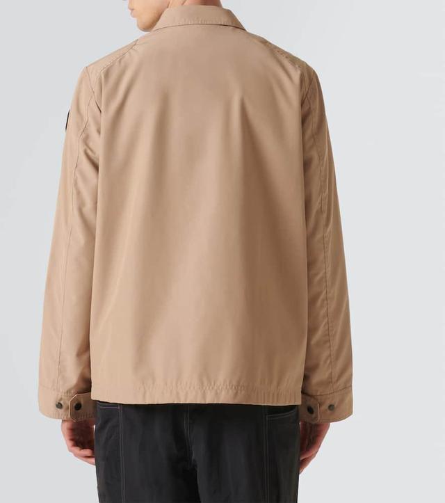 CANADA GOOSE Black Label Burnaby Desert Sand Shirt Jacket In Cream Product Image