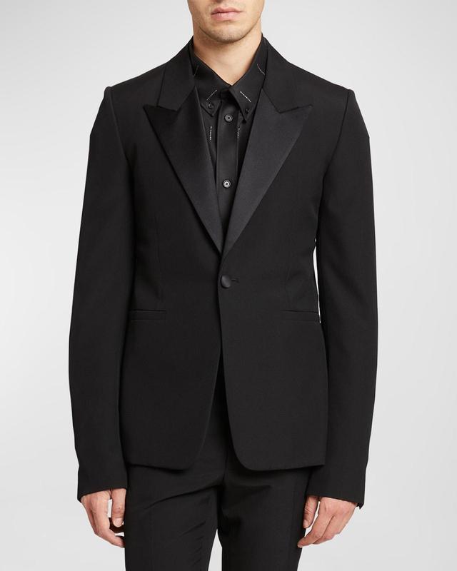 Mens Slim Peak-Lapel Tuxedo Jacket Product Image