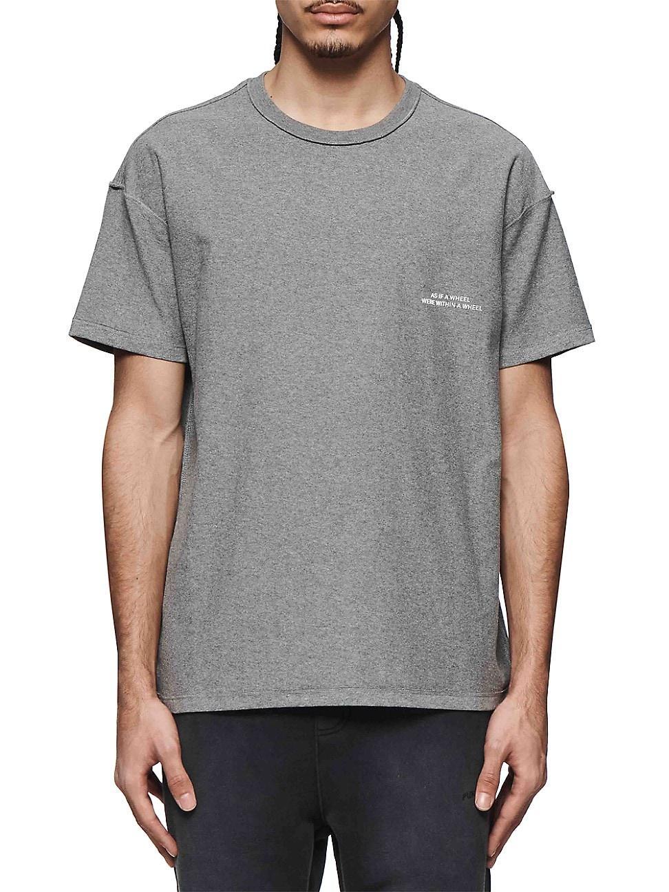 Men's Textured Inside-Out T-Shirt Product Image