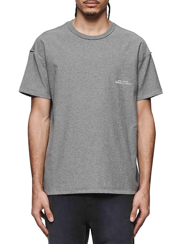 Men's Textured Inside-Out T-Shirt Product Image