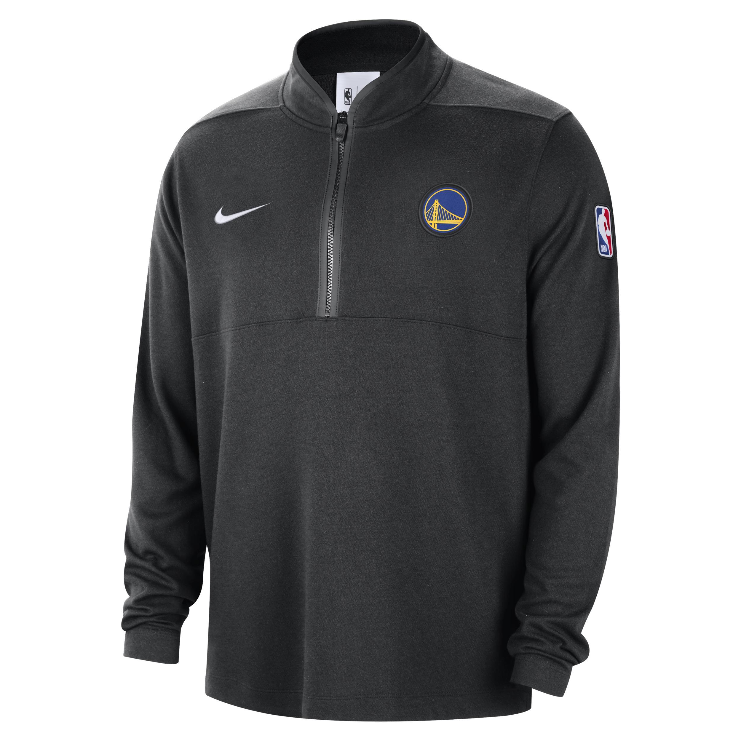 Golden State Warriors Nike Men's NBA 1/2-Zip Long-Sleeve Top Product Image